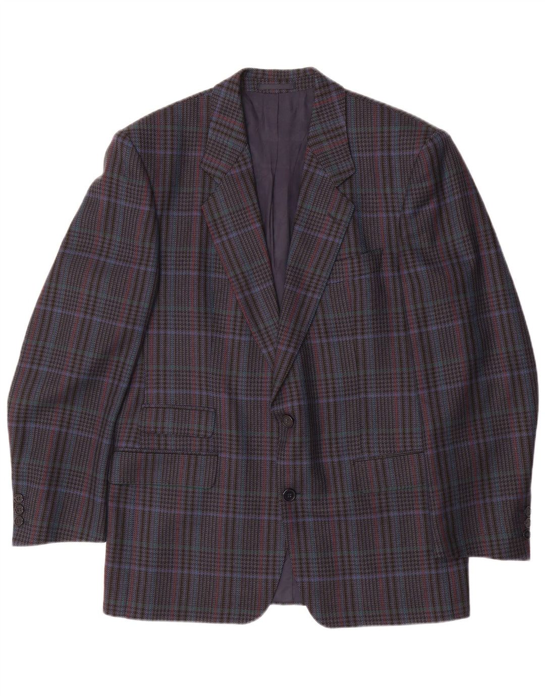 Blazer pentru bărbați HUGO BOSS, cu 2 nasturi, EU 50, mare, bleumarin, picioare de găină