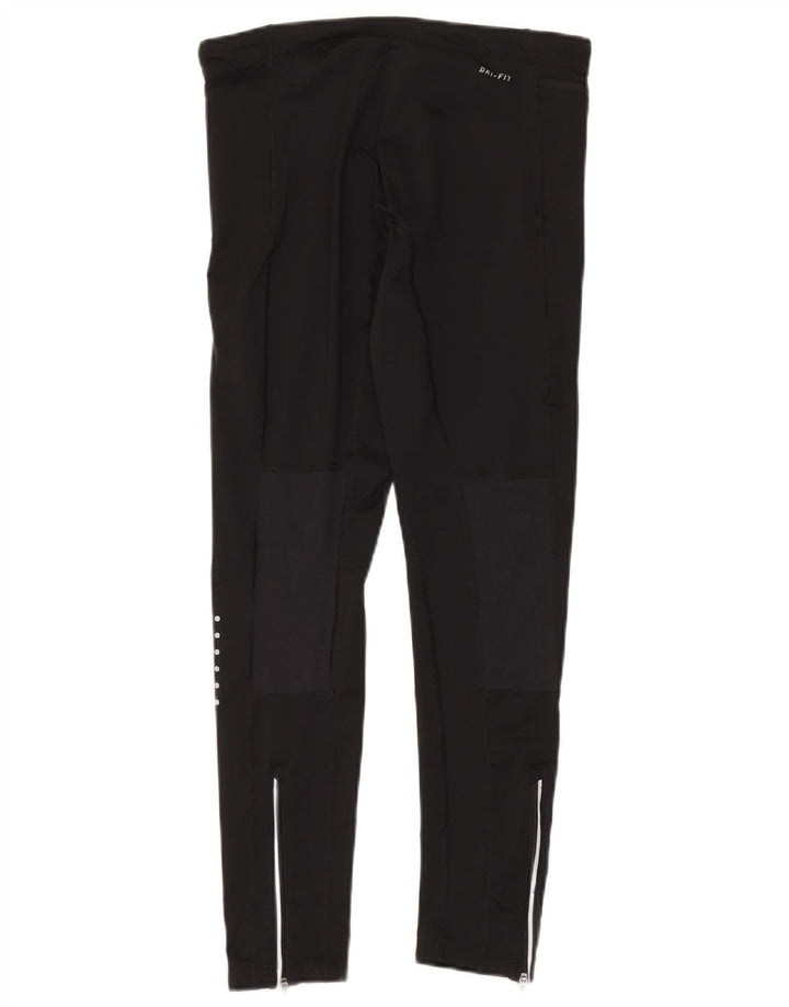 Leggings pentru femei Nike UK 14 Medium Black Poliester Sports