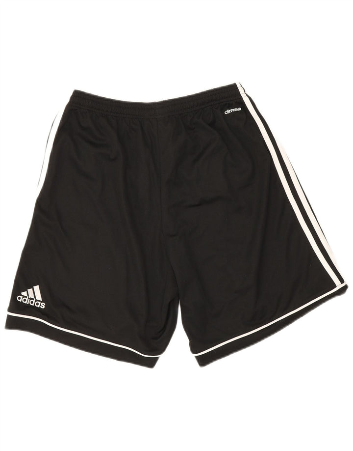 Pantaloni scurți sport pentru bărbați Adidas Climalite, poliester mediu negru