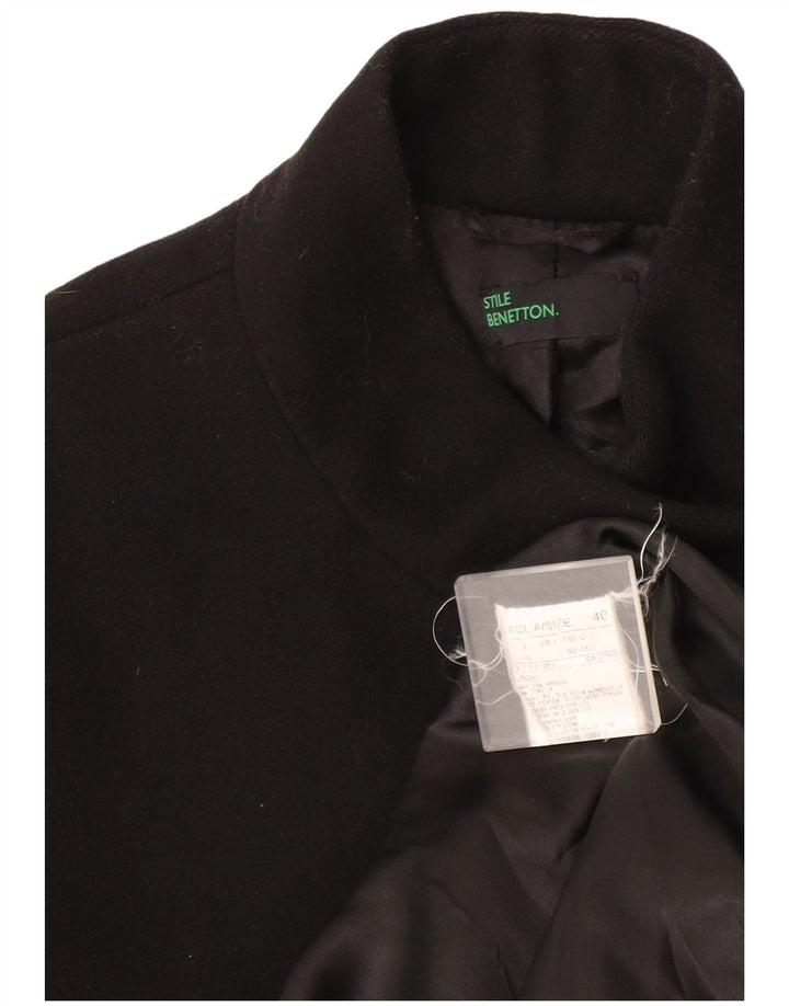 Pardesiu pentru femei Benetton IT 40 Small Black Acetat