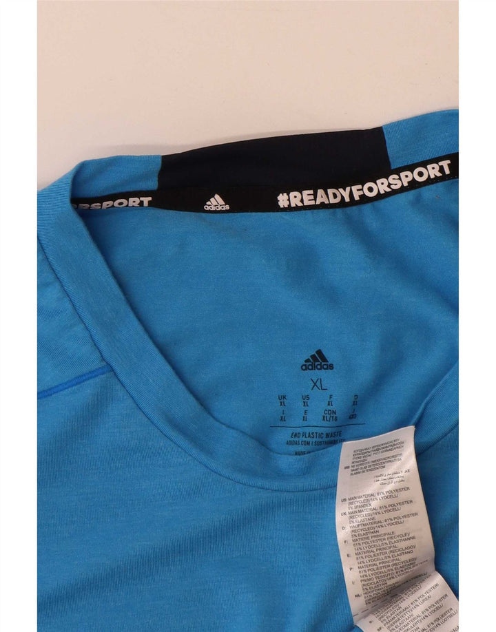Tricou pentru bărbați Adidas Top XL Albastru Poliester