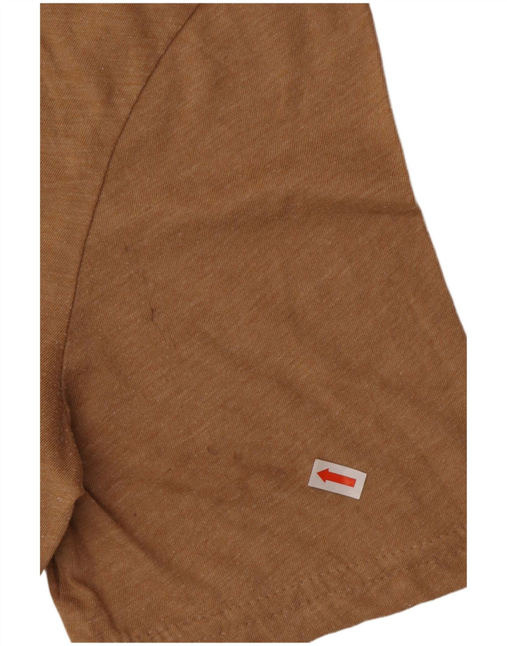 Tricou Bărbați J. Crew Top Mediu Bej Bumbac Pete