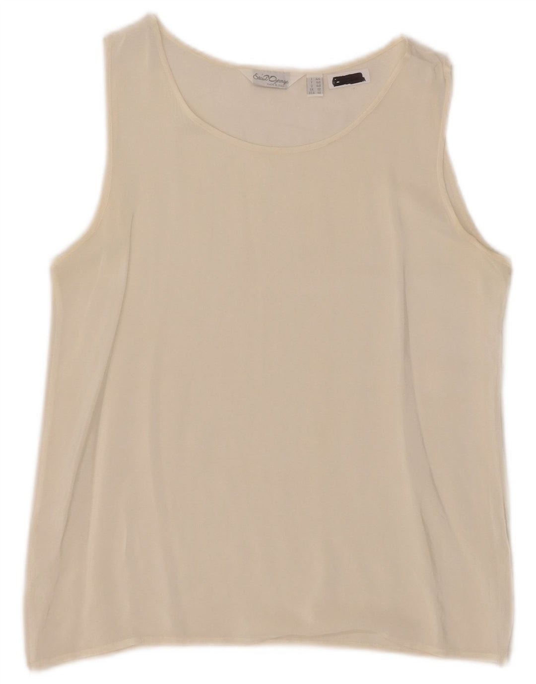 Bluză fără mâneci pentru femei Saint George UK 12 Medium Off White