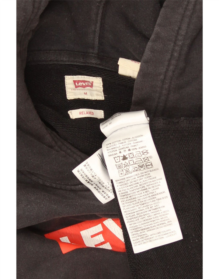 Levi's Relaxed Graphic Hoodie Pulover pentru bărbați, bumbac, gri mediu
