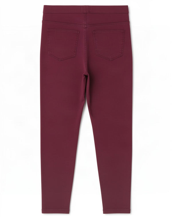 Marks & Spencer Blugi Jegging Crop pentru femei UK 12 Medium W30 L25 Violet