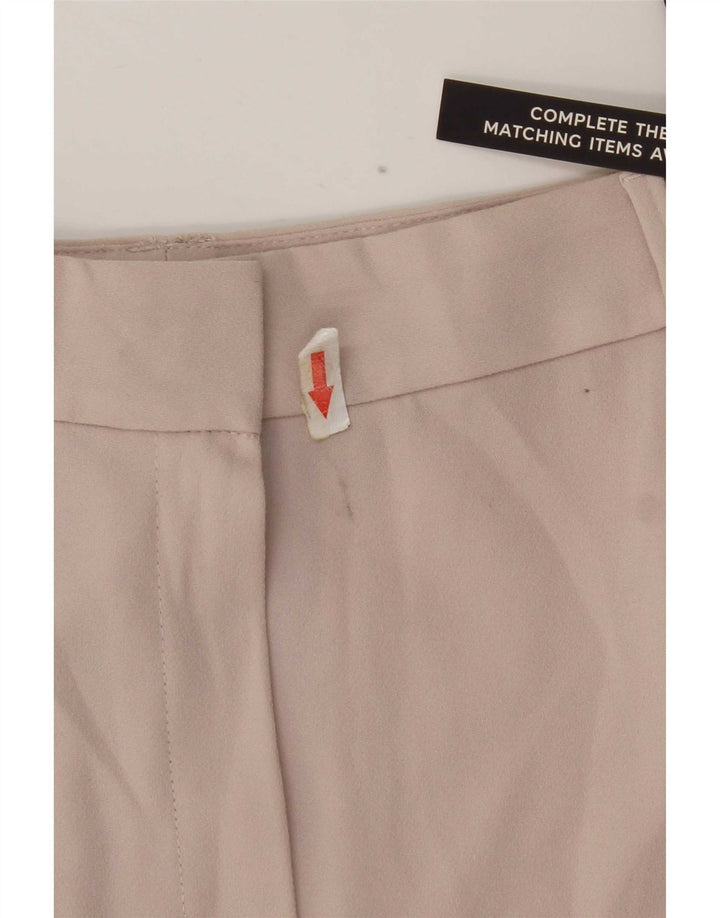Pantaloni scurti chino pentru femei Marks & Spencer UK 12 Medium W30 Bej Poliester