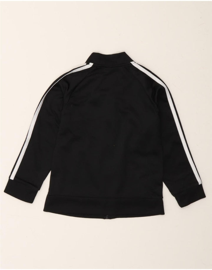 ADIDAS Boys Tracksuit Top Jacket 3-4 Years Black Polyester Vintage Adidas and Second-Hand Adidas from Messina Hembry 