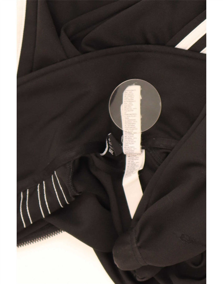 Jachetă de trening pentru bărbați Adidas UK 38/40 Poliester mediu negru