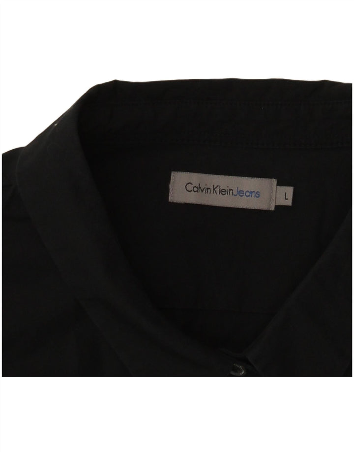 Cămașă pentru femei Calvin Klein Jeans UK 14 Large Black