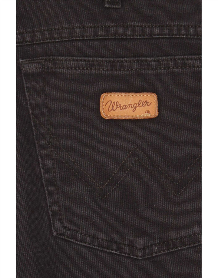 Pantaloni casual drepti pentru bărbați Wrangler W32 L30 negri