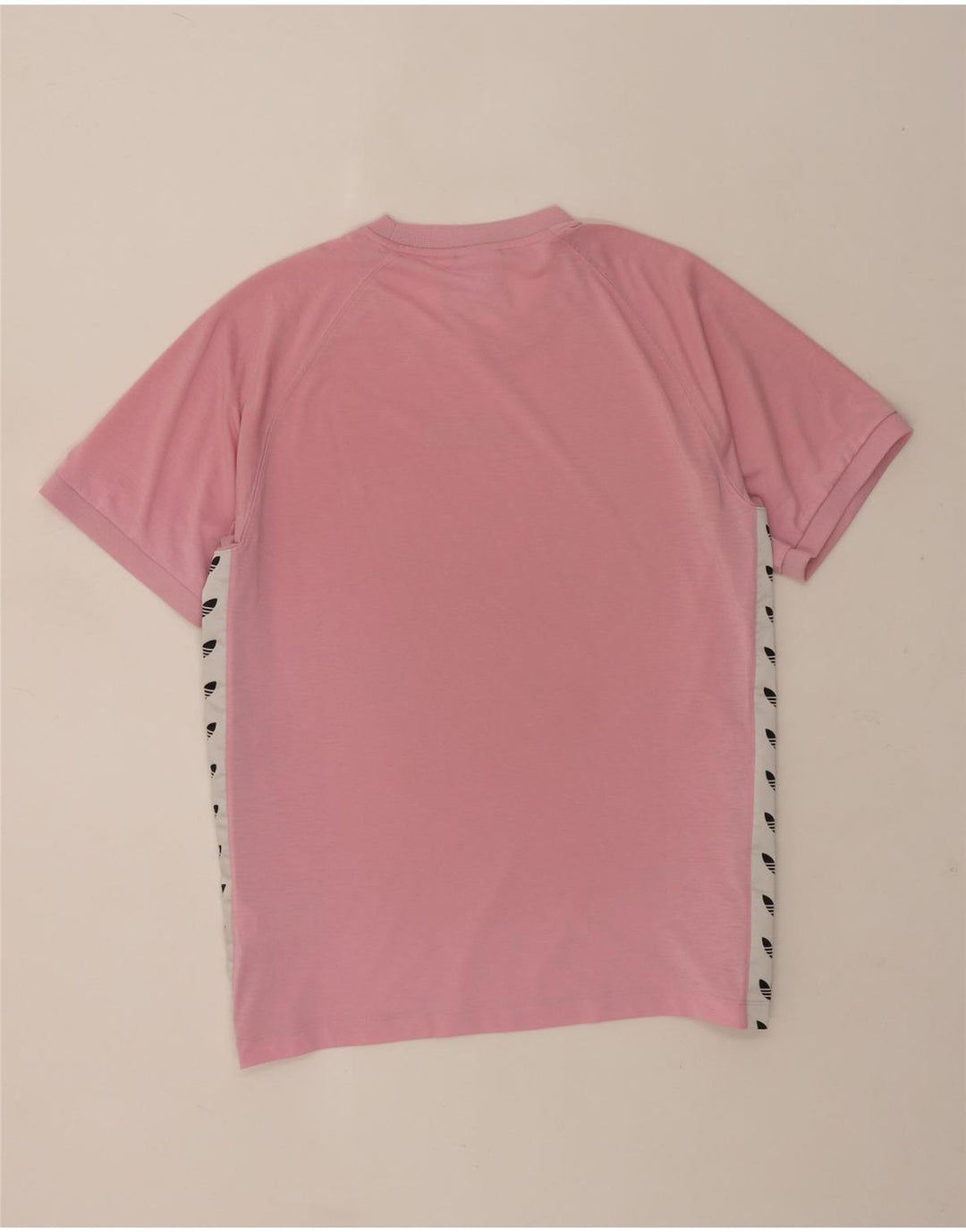 Tricou grafic Adidas pentru bărbați Top mare roz din poliester color bloc