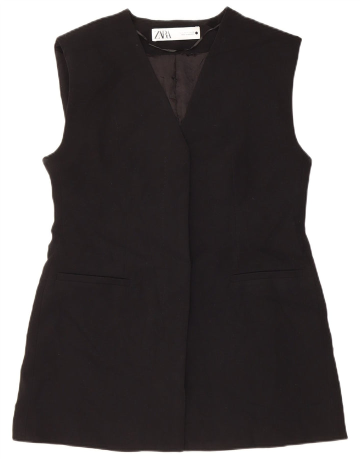 Vestă pentru femei Zara UK 10 Poliester negru mic
