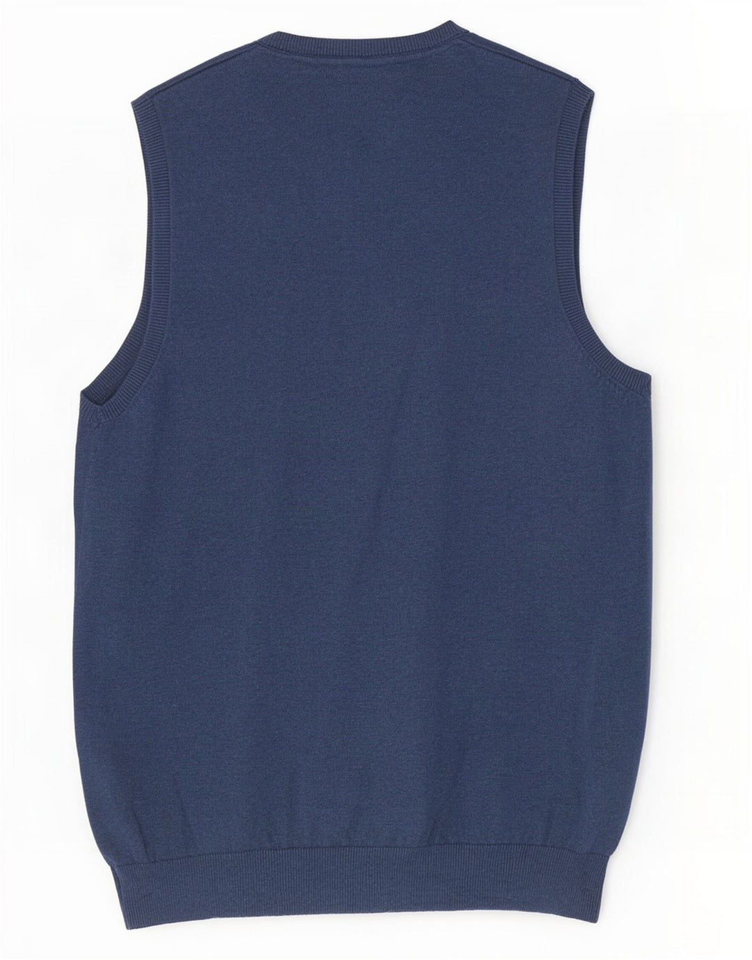 Marks & Spencer Vestă pentru bărbați Tank Top mare din bumbac bleumarin