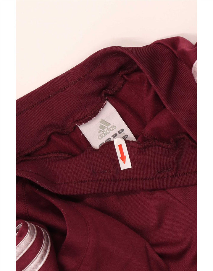 Pantaloni de trening Adidas pentru femei Joggeri UK 16 Poliester maro mare