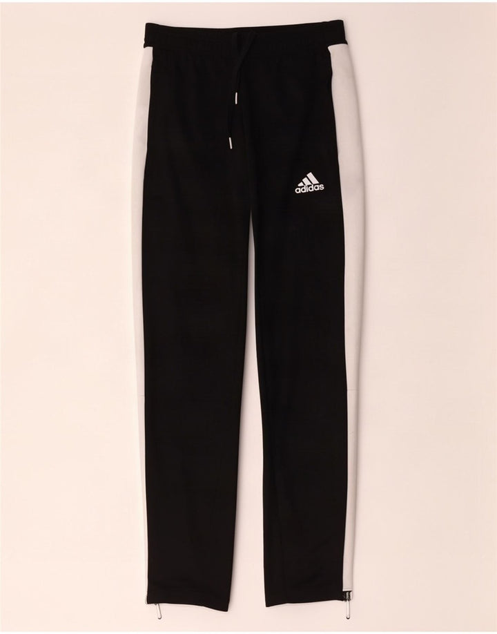 Pantaloni de trening Adidas Aeroready pentru bărbați, negru, poliester color bloc