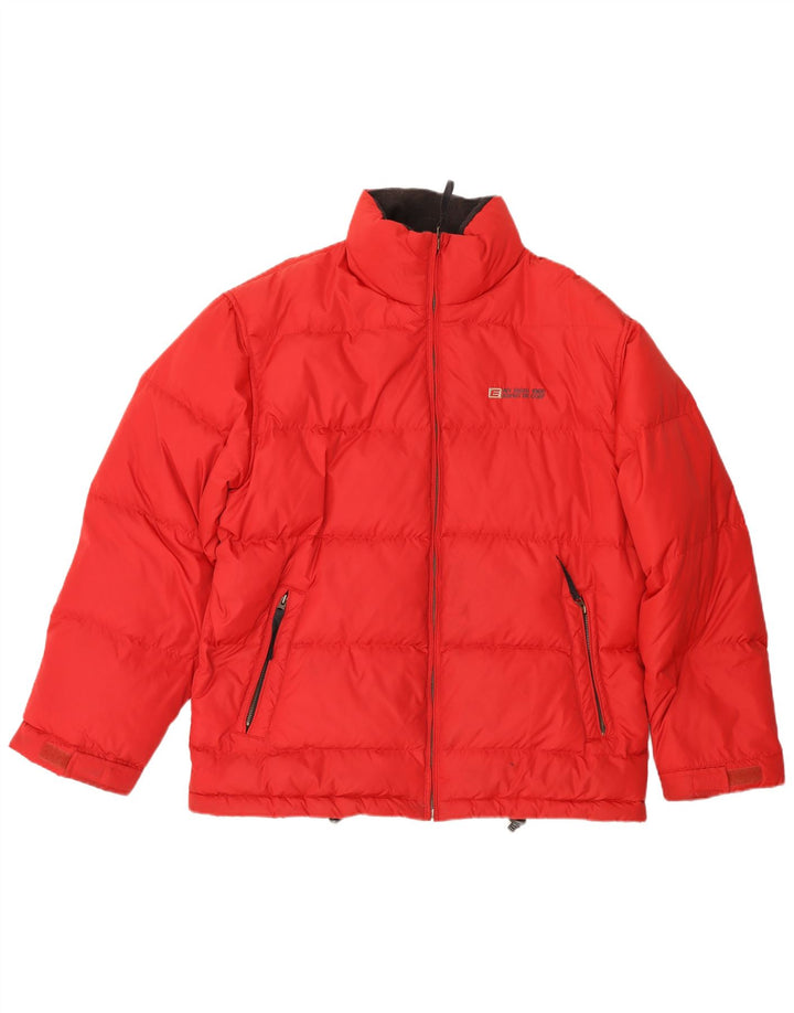 Jachetă căptușită pentru bărbați Esprit UK 40 Large Red Nylon