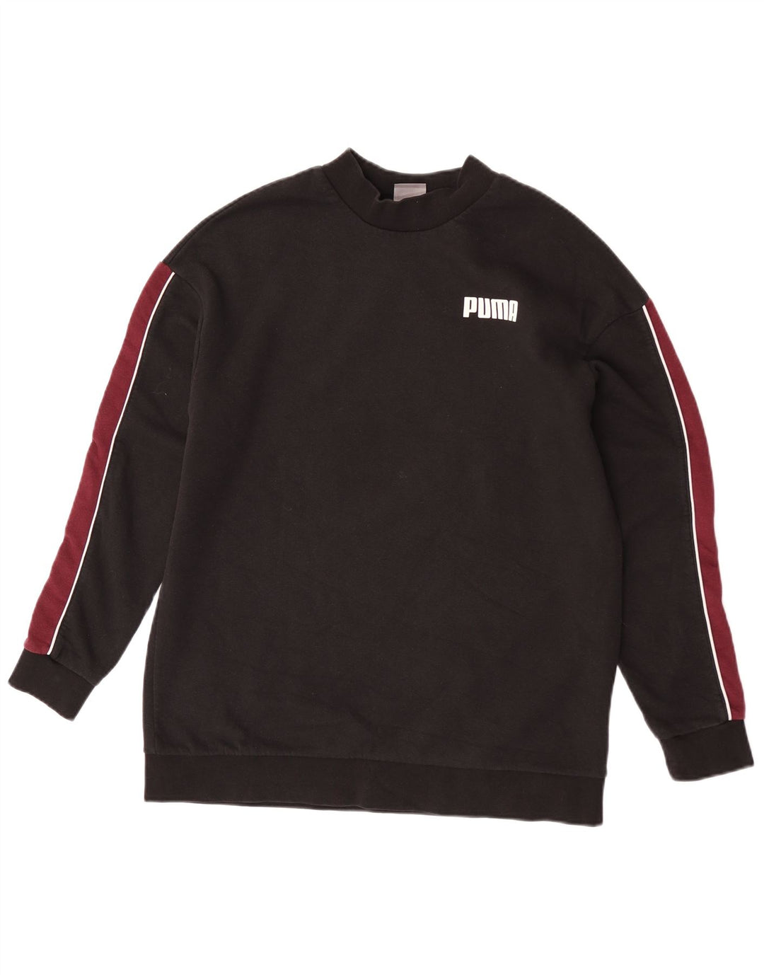 Pulover Puma pentru femei UK 12 Medium Black Colorblock Bumbac