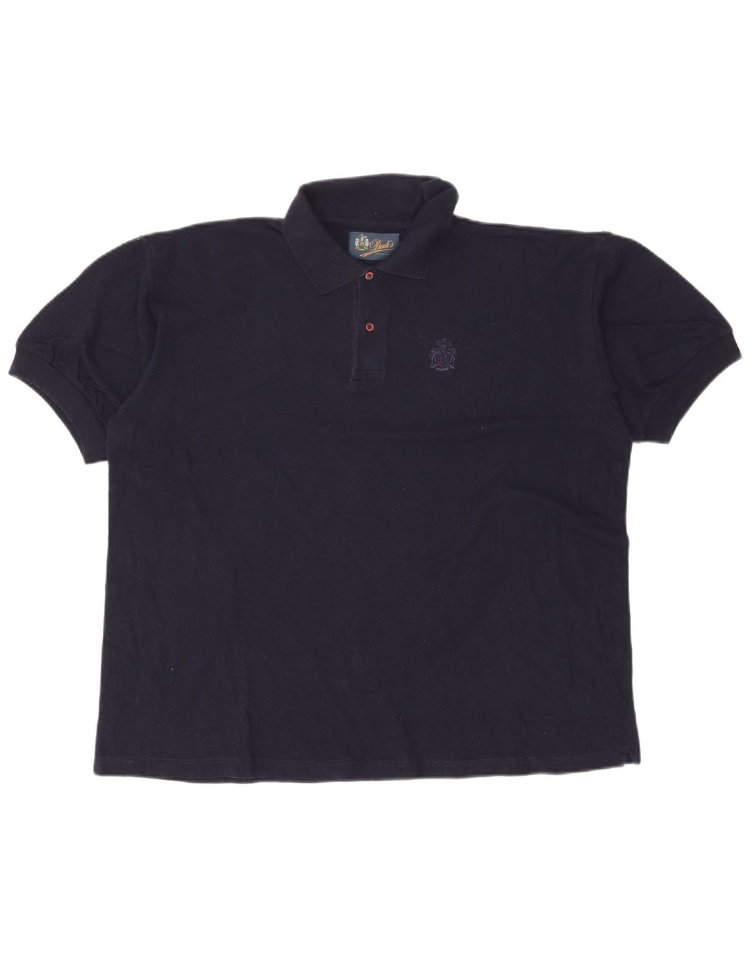 Tricou polo pentru bărbați Dack's XL, bumbac bleumarin