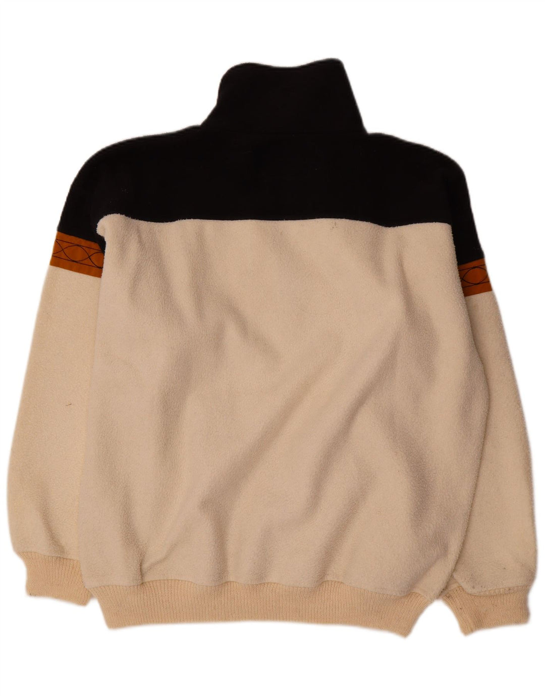 Pulover din lână pentru bărbați Silvy, cu fermoar și gât, XL, din poliester color bloc
