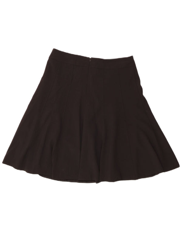 Fustă A-Line pentru femei Marks & Spencer UK 12 Medium W32 Poliester negru