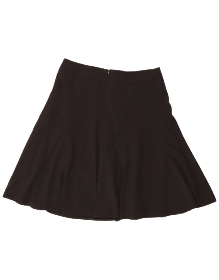 Fustă A-Line pentru femei Marks & Spencer UK 12 Medium W32 Poliester negru