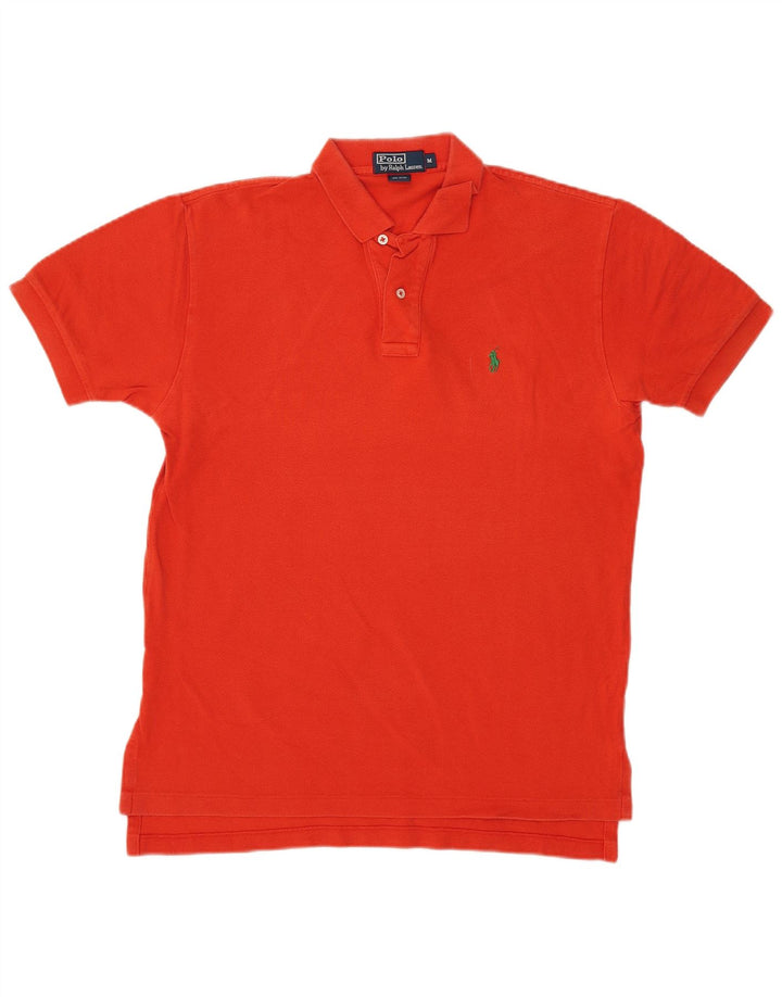 Cămașă polo Polo Ralph Lauren pentru bărbați, bumbac roșu mediu