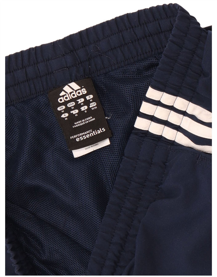 Pantaloni scurți sport pentru bărbați Adidas Climalite, poliester mediu bleumarin
