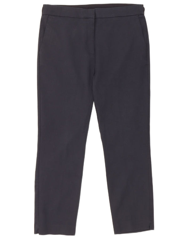 Pantaloni chino conici pentru femei Zara 2XL L34 L26 Bumbac bleumarin
