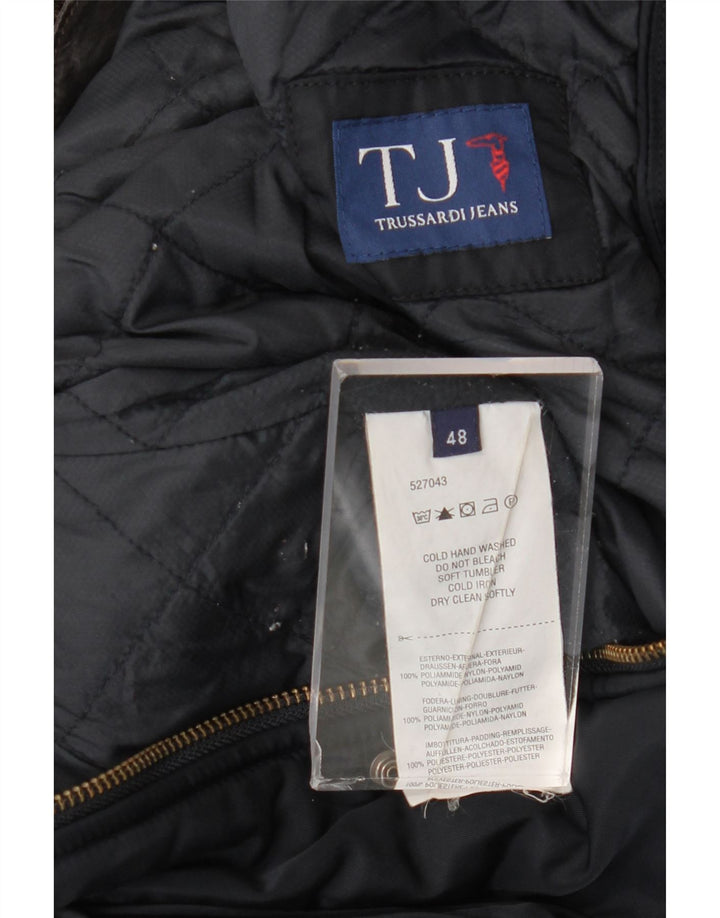 Jachetă Utilitară pentru bărbați Trussardi Jeans IT 48 Medium Bleumarin Poliamidă