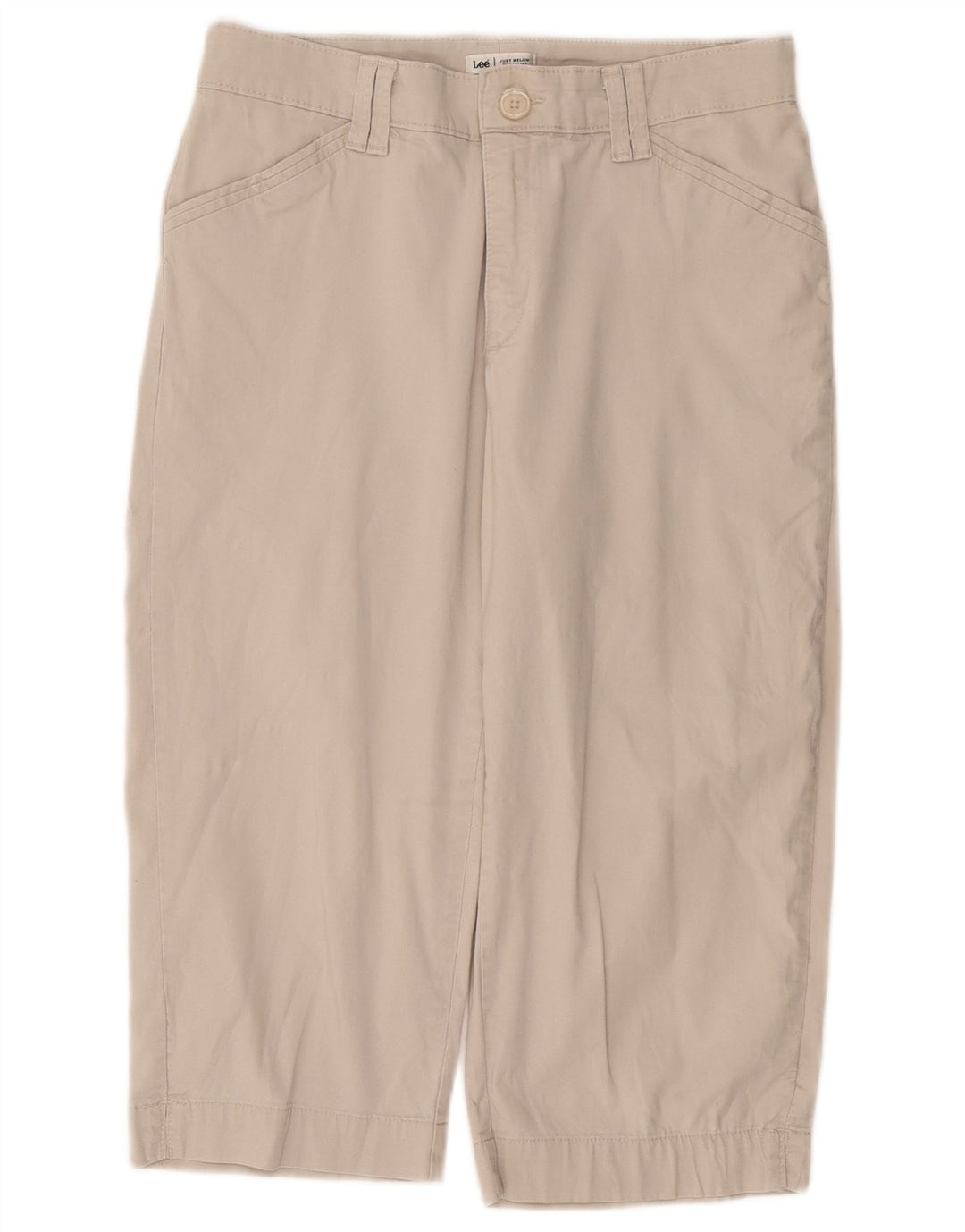 Pantaloni Capri de damă LEE W30 L19 bej