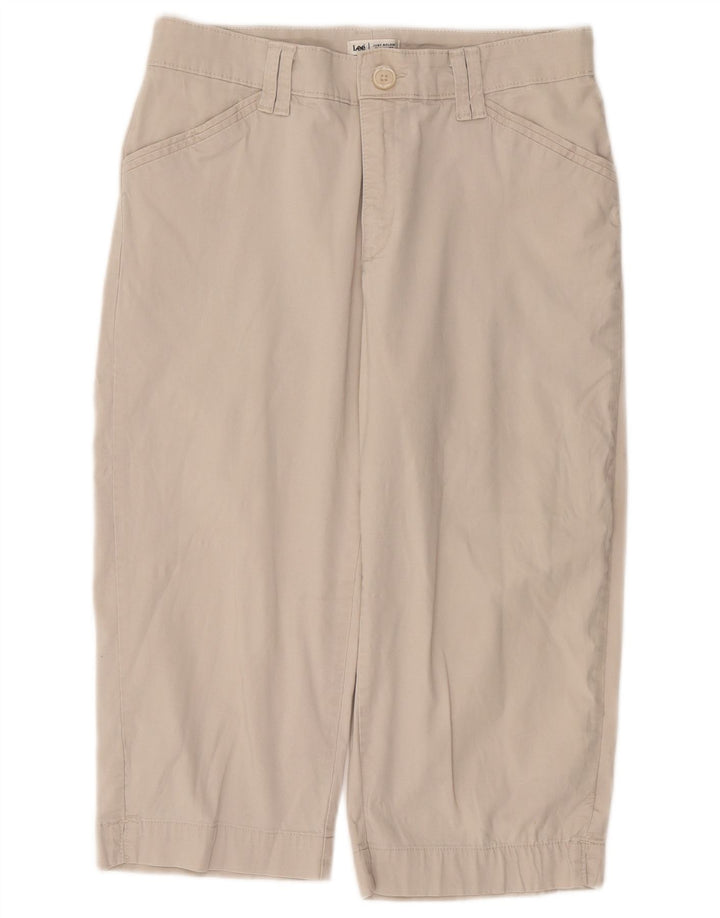 Pantaloni Capri de damă LEE W30 L19 bej