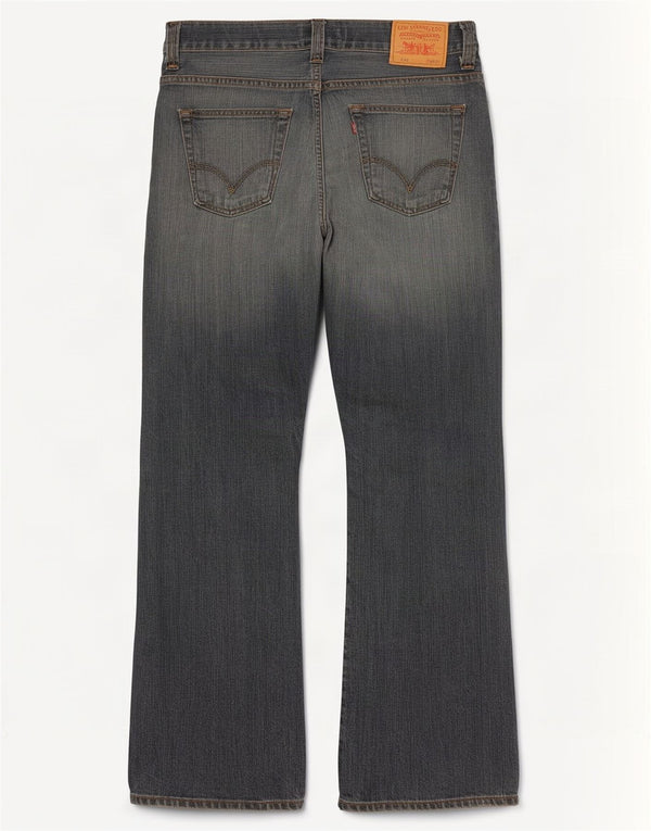 Blugi pentru bărbați Levi's 512 Bootcut W34 L32 Bumbac albastru