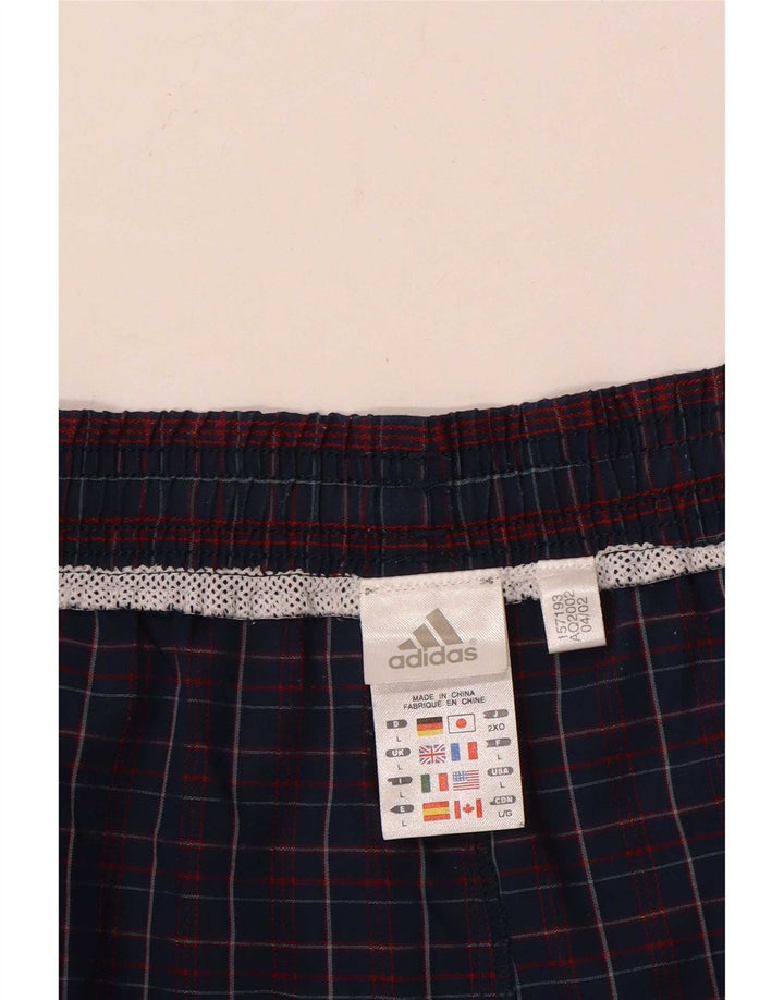 Pantaloni scurți de înot Adidas pentru bărbați, mari, bleumarin, din poliester