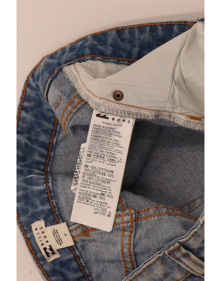 Pantaloni scurți din denim învechit pentru femei Billabong W26 Small Blue Bumbac