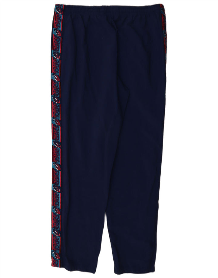 Pantaloni de trening grafic Asics pentru bărbați IT 50 Medium Bleumarin Colorblock