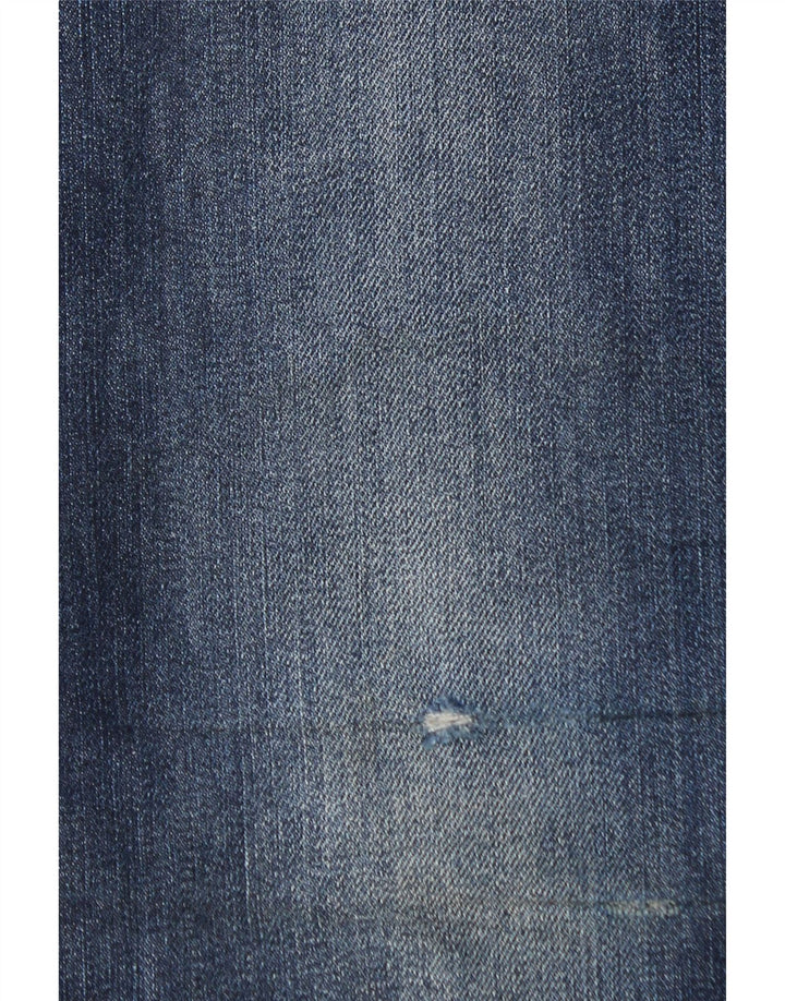 Blugi drepti Massimo Dutti pentru femei EU 42 Large W32 L34 Bleumarin