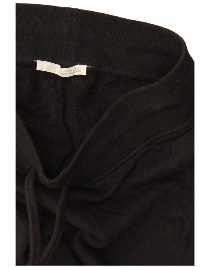 Pantaloni de trening Zara pentru femei Flare UK 12 Medium Black