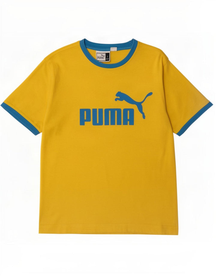 Tricou grafic Puma pentru bărbați Top mic galben