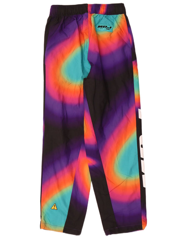 Pantaloni de trening cu grafică Puma pentru bărbați, poliester Tie Dye, multicolor, mediu