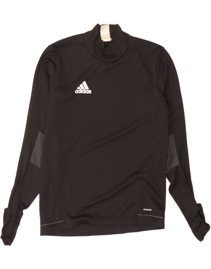 ADIDAS Mens Climacool Top Long Sleeve Small Black Polyester Vintage Adidas and Second-Hand Adidas from Messina Hembry 