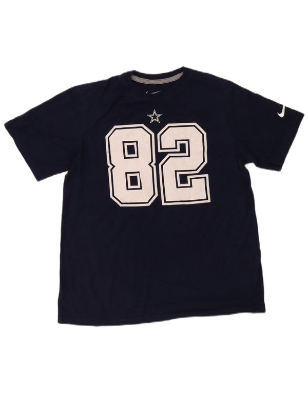 Tricou grafic Nike pentru băieți Dallas Cowboys Top 13-14 ani XL bleumarin