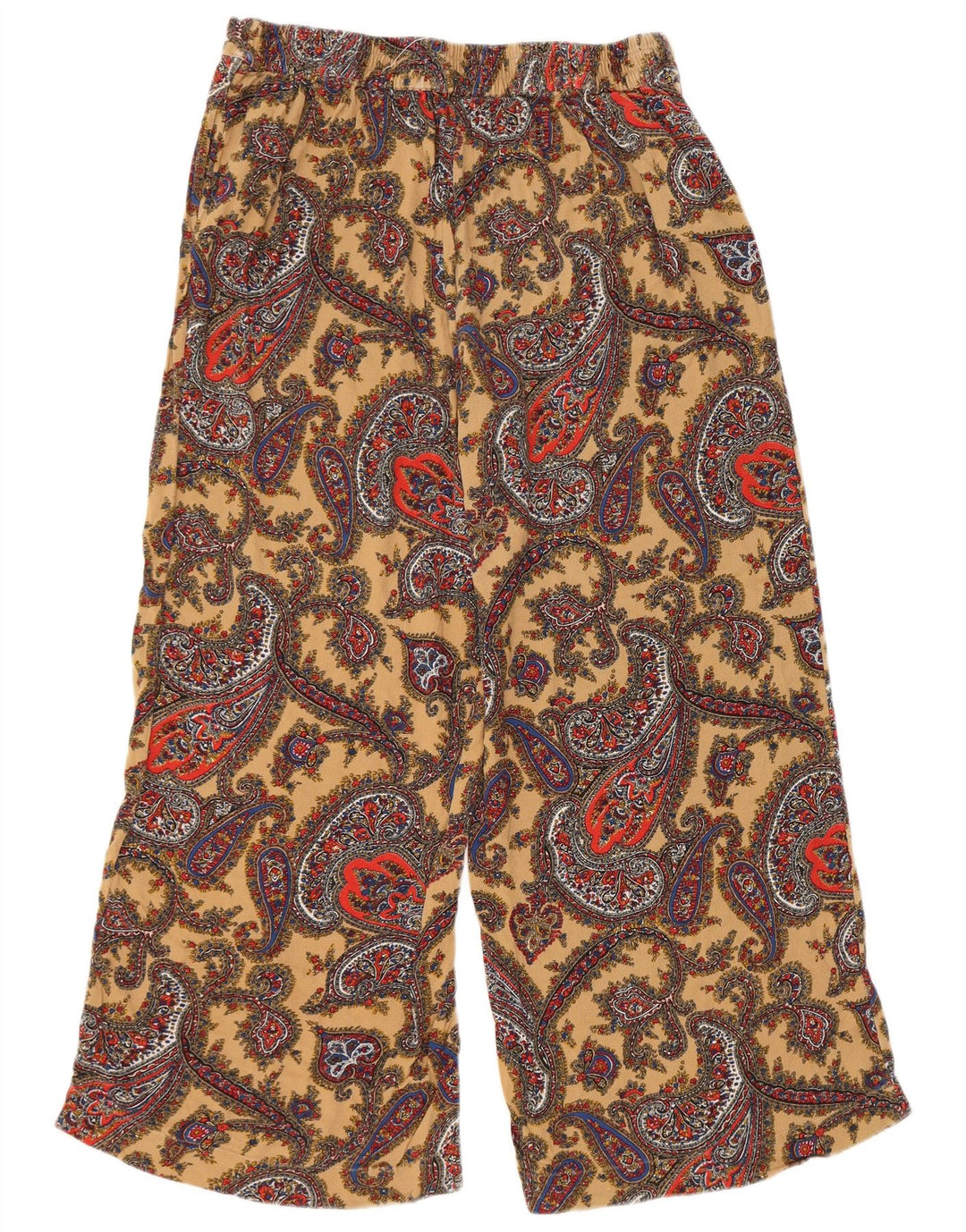 FAT FACE Pantaloni de damă cu talie înaltă UK 12 Medium L30 L27 Multicolori