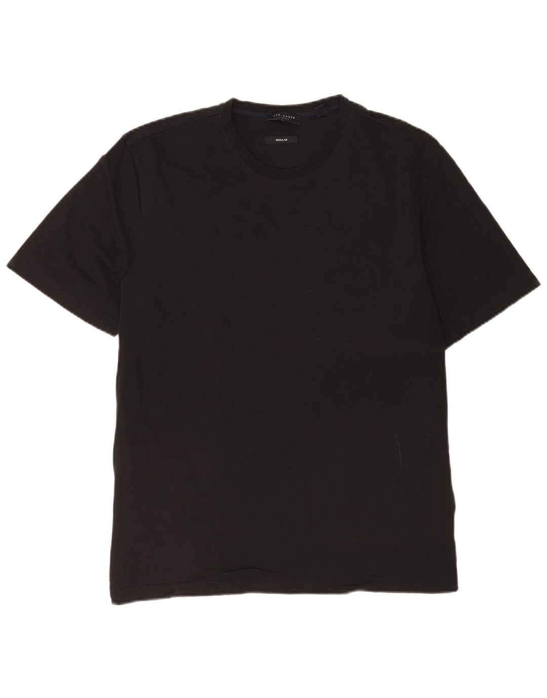 Tricou obișnuit pentru bărbați Ted Baker Mărimea 4 mare, bumbac negru