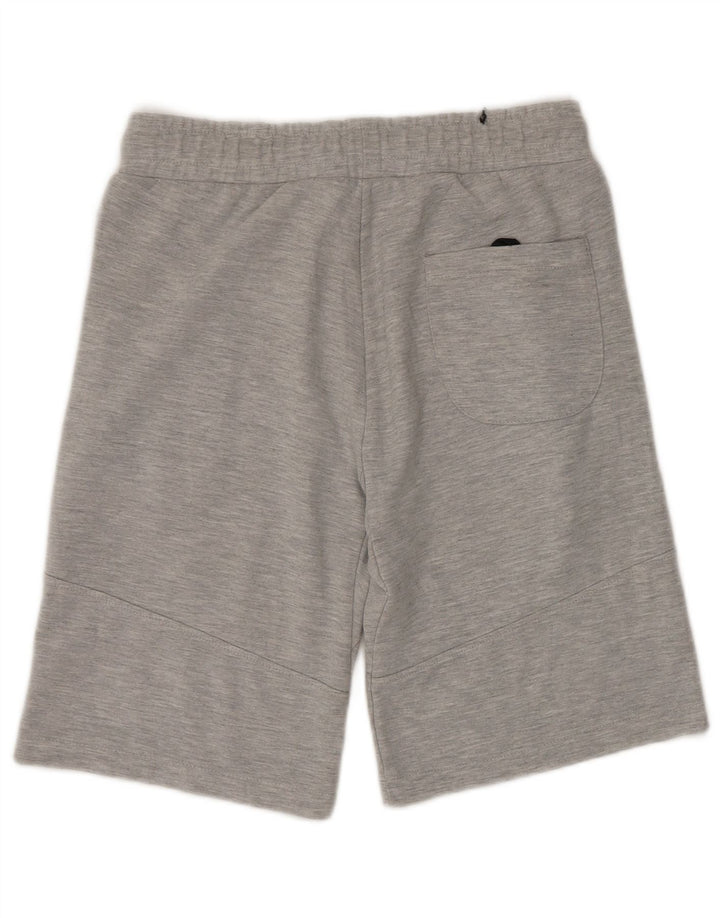 Pantaloni scurți sport pentru bărbați Zara, gri mediu, poliester pătat