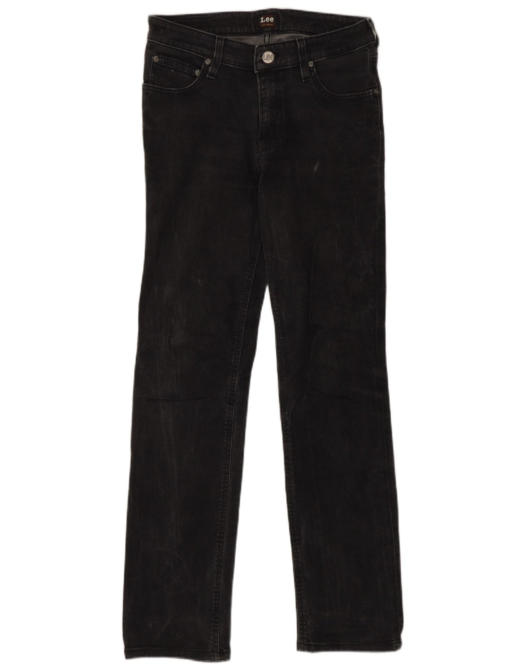 Blugi Lee Marion drepte pentru femei W28 L33 bumbac gri