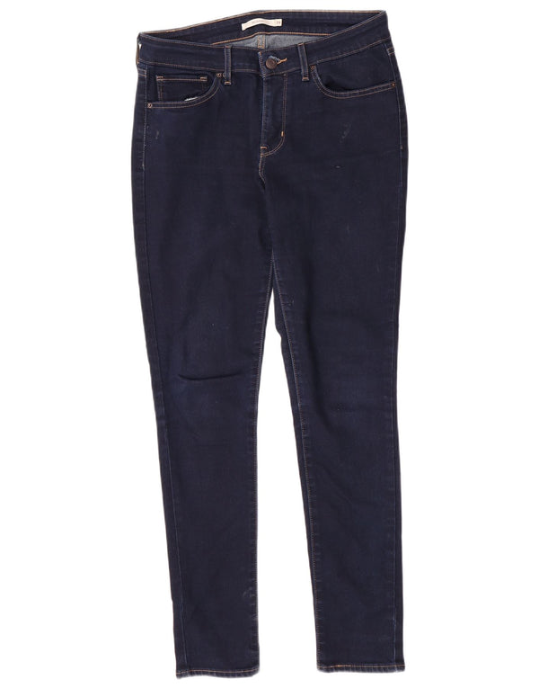 Blugi skinny Levi's 711 pentru femei W29 L30 bumbac bleumarin