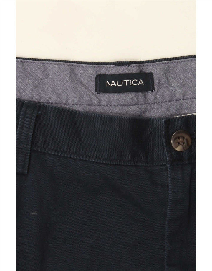 Pantaloni chino obișnuiți pentru bărbați Nautica L40 L28 bleumarin