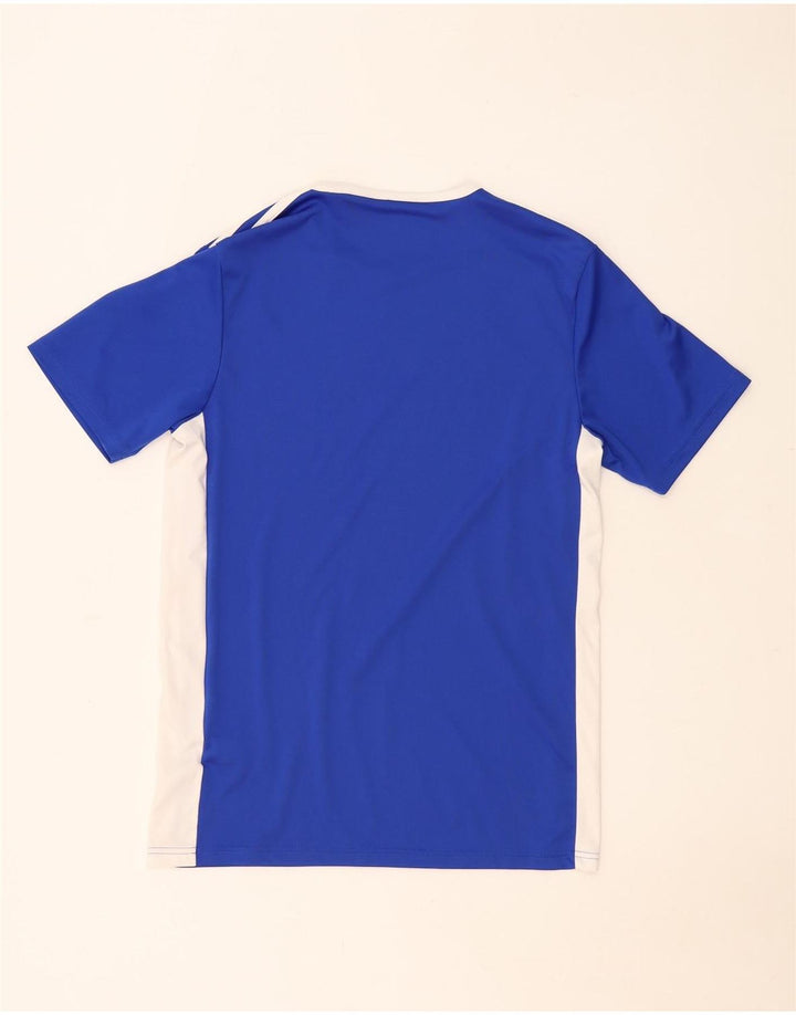 Tricou pentru bărbați Adidas Aeroready Top mic, albastru, poliester color bloc