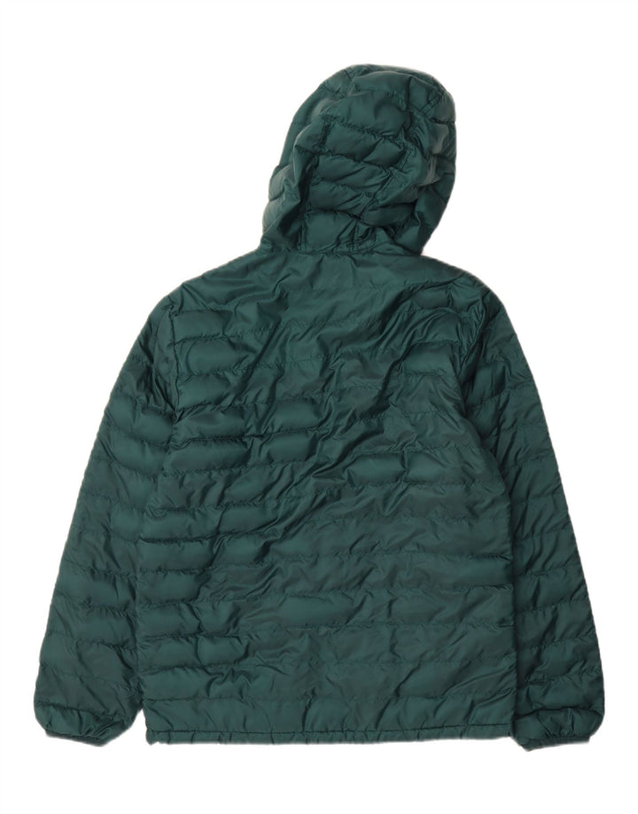 Jachetă căptușită cu glugă Levi's pentru bărbați UK 36 Poliester verde mic