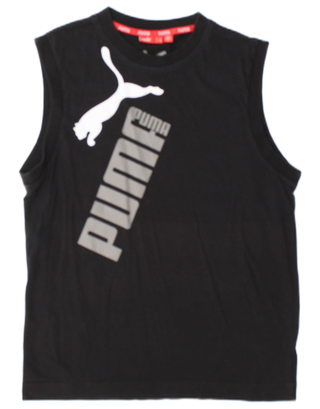Tricou grafic Puma pentru bărbați Top Mediu Negru